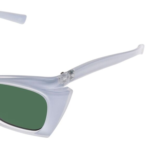 Le Specs Forever Mine Glacier Blue Cat-Eye Sunglasses - Picture 3 of 3